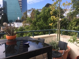 Unique apartment for renovation top floor surrounded by treetops